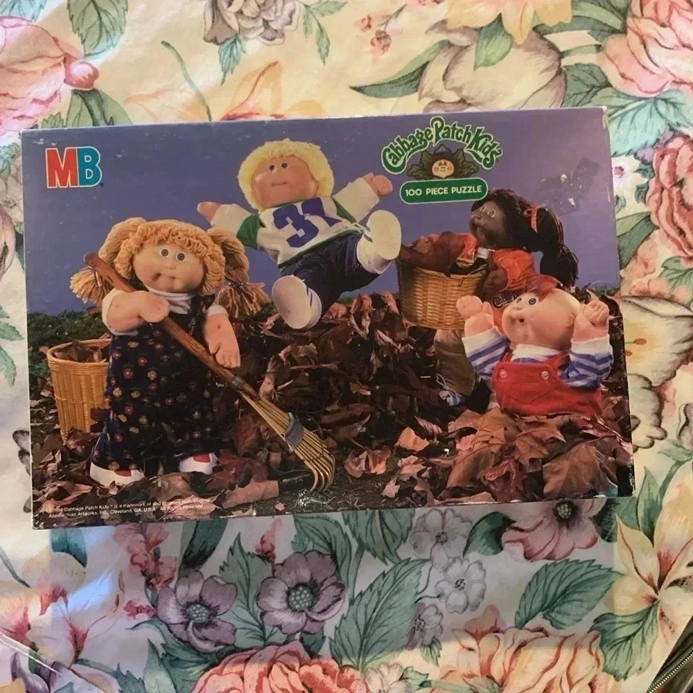 Cabbage Patch Puzzle With 100 Pieces